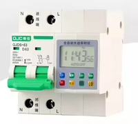 Jual obral pabrik QJC OEM ODM penjualan produsen 63A 16 kelompok timer timer digital daya tinggi otomatis penuh dengan timer yang dapat diprogram