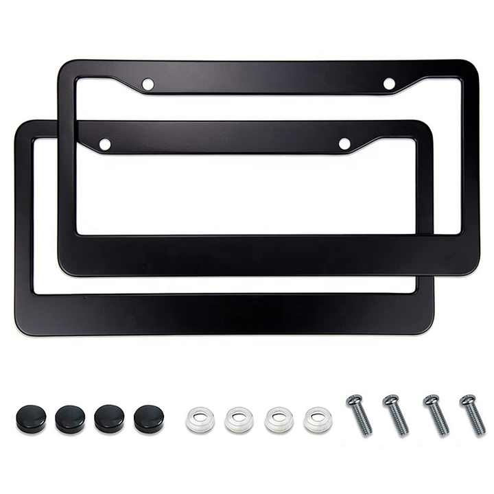 Universal metal bumper license plate holder - MDI 4x4