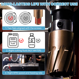 Tidewe, карбид вольфрама, покрытие, универсальный хвостовик, многогранное сверло для сверления пилы - Product Image 6