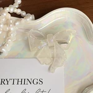 Barrette à cheveux en acétate coloré française pour femmes, 5 cm, accessoire pour filles - Product Image 5