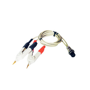 Tonghui TH26004A resistance test fixture accessories <b>gold</b>-plated alligator clips for connecting low resistance <b>tester</b> test leads - Product Image 1