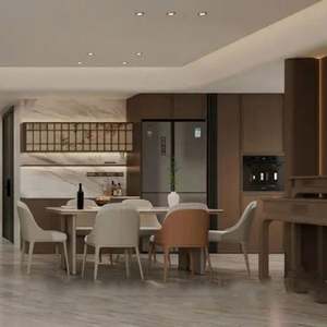 Gabinetes de Almacenamiento de Madera Personalizados para Sala de Estar, Gabinetes Laterales de Comedor de Estilo Chino Moderno, Diseño de Muebles para Toda la Casa - Product Image 3