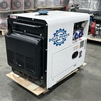 3kW 5kW 6kW 8kW 10kW Leiser Dieselgenerator Luftgekühlt Elektrischer Start Tragbarer Notstrom-Generator 50Hz 60Hz CE OEM Aggregat ATS