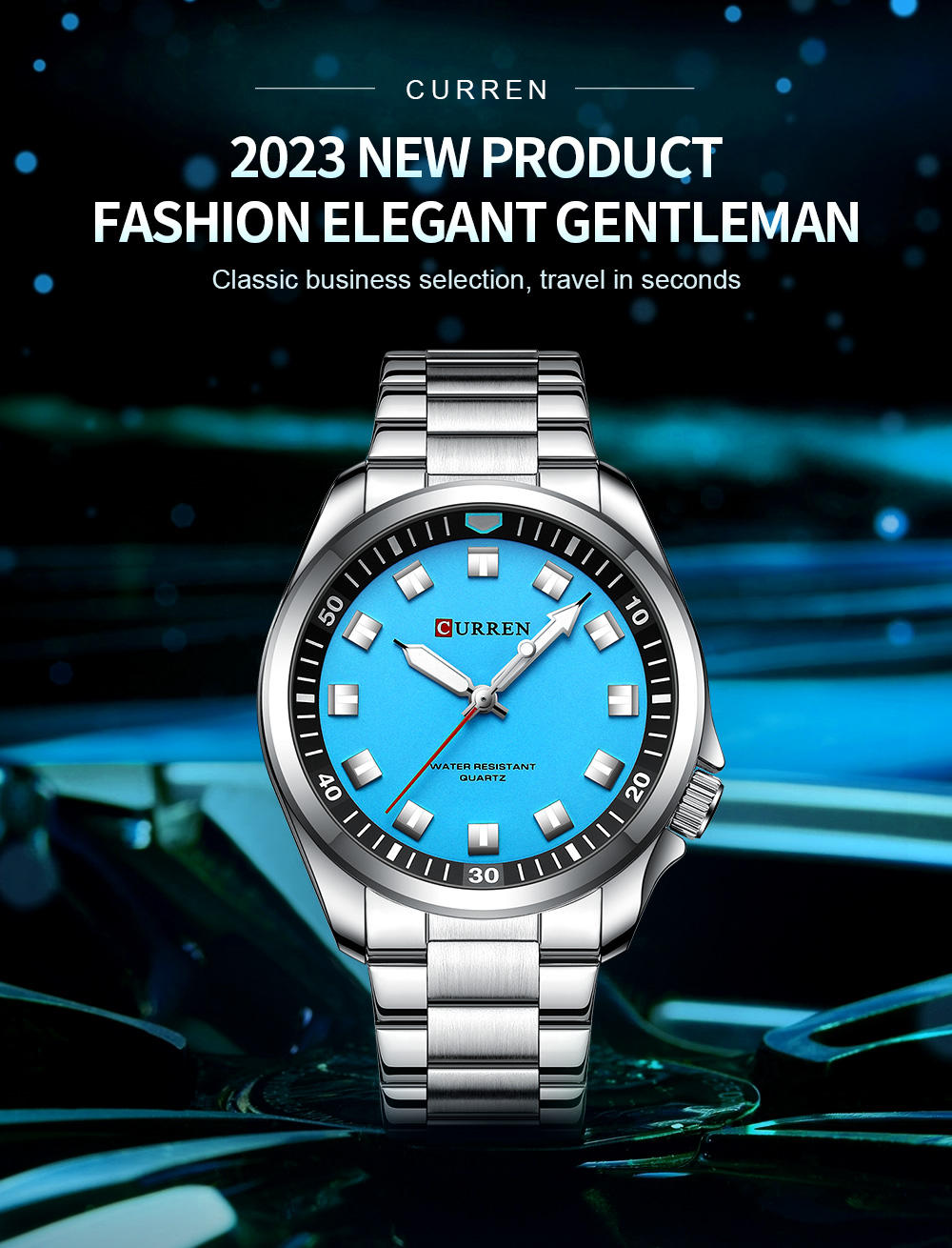 Shop High-End CURREN 8451 Quartz Watch for Men - Fashion & Function