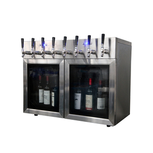 Enfriador de Vino de Acero Inoxidable con Temperatura Constante, Refrigerador OEM/ODM para Uso Doméstico, Enfriador de Vino SC-8L - Product Image 1