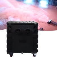 Machine à brouillard de glace carbonique 6000W en gros, contrôle DMX 512, faible émission de fumée pour mariages, fêtes et clubs