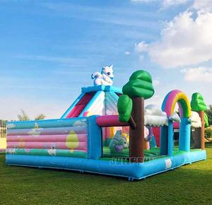 Juego <span class=keywords><strong>Infantil</strong></span> de casa inflable para niñas, casa de juegos <span class=keywords><strong>infantil</strong></span>, JFIP-346 - Product Image 3