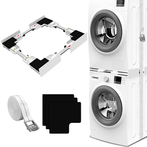 Kit de Apilamiento para Lavadora de Alta Calidad, Base de Soporte para Lavadora, Marco de Conexión para Lavadoras y Secadoras - Product Image 1