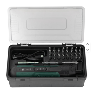 Tournevis multifonctionnel 3,6 V à poignée droite, mini-perceuse automatique pour le serrage et le retrait des vis, couple réglable DY-36 Re - Product Image 2