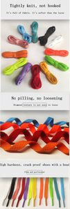 Cordones Planos de Alta Calidad en Oferta, Coloridos, de 1.2 cm de Longitud, con Puntas de Plástico - Product Image 6
