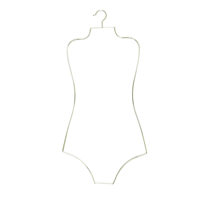 Porte-vêtements en fil métallique à un seul niveau de haute qualité, brillant, durable, pour la maison, la garde-robe ou la salle de bain, présentoir de maillots de bain