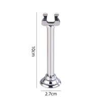 Porte-numéros de table en métal de différentes couleurs 4CM 8CM 10CM, porte-cartes de placement pour mariage, restaurant, photos, porte-cartes alimentaires