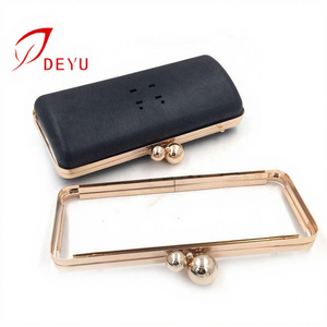 Telaio per Borsa a Tracolla da Donna con Chiusura a Due Sfere in Metallo, Accessori Fai-da-Te per Borse - Product Image 1