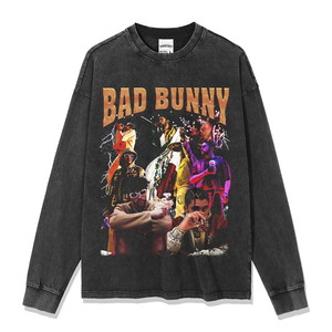 Camiseta Extra Grande <span class=keywords><strong>de</strong></span> Alta Calidad, Talla Estadounidense, 250 g/m², 100 % Algodón, Estilo Vintage / Más Diseños / Más Colores / Se Admite Diseño Personalizado - Product Image 3