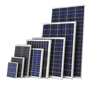 Hot Selling <b>Solar</b> China 12v 24v Poly Crystalline <b>100w</b> 200w 250w 300w 400w 1 kw Cell - Product Image 1