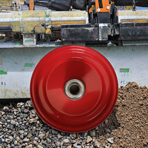 Assemblage de <span class=keywords><strong>roue</strong></span> de 8 pouces <span class=keywords><strong>brouette</strong></span> 4 \ "pneu pneumatique jante en acier métal non plat jardin chariot pelouse camion à main-0.5 \" 0.625 \ "roulement - Product Image 5