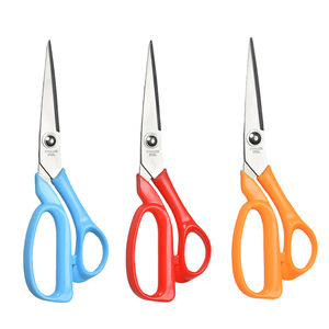 10 Inch Hot Selling Soft Plastic Grip Stainless Steel Cloth Fabric Cutting Shears Tailor <b>Sewing</b> <b>Scissors</b> - Product Image 2