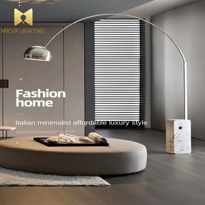 <span class=keywords><strong>Lampada</strong></span> <span class=keywords><strong>da</strong></span> <span class=keywords><strong>Terra</strong></span> ad <span class=keywords><strong>Arco</strong></span> Stile Nordico Moderno con Base in Marmo per Soggiorno e Hotel - Product Image 5