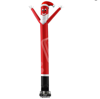 Personnalisé Drôle Wacky Père Noël Danse Ciel Danseur Gonflable Noël Père Noël Air Dancer à vendre