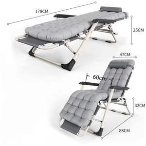 Chaise longue <span class=keywords><strong>de</strong></span> plage moderne <span class=keywords><strong>pliable</strong></span> manuelle en forme d'aile, imperméable, pour bain <span class=keywords><strong>de</strong></span> <span class=keywords><strong>soleil</strong></span> en extérieur au bord <span class=keywords><strong>de</strong></span> la mer - Product Image 3