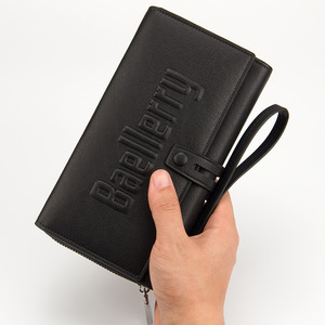 Bolso de Mano Baellerry para Hombre, de Cuero PU, Gran Capacidad, con Cierre Antirrobo, para Uso Diario - Product Image 1