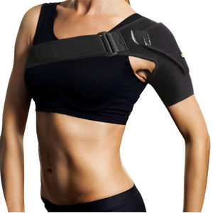 Ceinture de soutien d'épaule unisexe à compression en néoprène réglable avec logo personnalisable pour hommes et femmes - Product Image 1