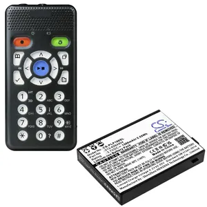Bateria de reprodutor de mídia 1500mah para plexconversa, ptp1, pocket daisy player ptp1, 013-6564904