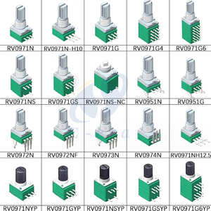 Cxcw rk097n b5k <span class=keywords><strong>10K</strong></span> 20K 50K 100K 500k chiết áp khuếch đại âm thanh con dấu chiết áp Rocker chiết áp Núm Nhôm - Product Image 5