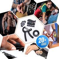 Pinces à main réglables Gym Fitness vente en gros pour la musculation