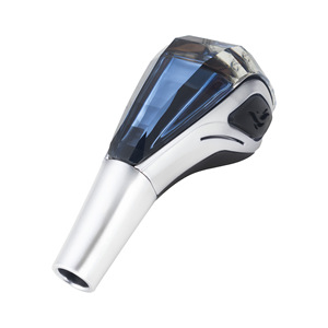 Crystal Gear <b>Shift</b> <b>Knob</b> Blue Gray Touch Sensitive Illuminated Rechargeable LED For Car Manual Automatic Transmission - Product Image 2
