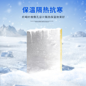 Panneau de laine de verre centrifugée Bonesen B1 ignifuge pour système d'isolation thermique des murs extérieurs - Product Image 1