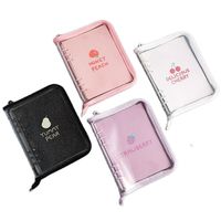 Novedad 2027: Cuaderno de Cuero Mini A5/A6, Agenda, Diario, Organizador de Tarjetas con Fotos DIY, Regalo Escolar