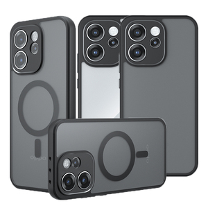 <span class=keywords><strong>Funda</strong></span> Ultrafina de TPU Suave con Marco Transparente y Parte Trasera Mate de PC para <span class=keywords><strong>Oppo</strong></span> Reno15 Pro Max / Reno15 Pro / Reno15 15C 15 F - Product Image 1