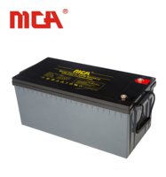 Batterie au plomb-acide AGM sans entretien haute pureté 12V 240Ah à décharge profonde pour systèmes d'alarme et onduleurs