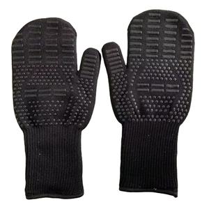 ถุงมือกันความร้อนสำหรับเตาอบ ขายดีที่สุด ผลิตจากผ้าฝ้ายอะรามิด ป้องกันไฟ ทนความร้อน เหมาะสำหรับครัว บาร์บีคิว ย่าง ของใช้ในครัวเรือนยอดนิยม - Product Image 1