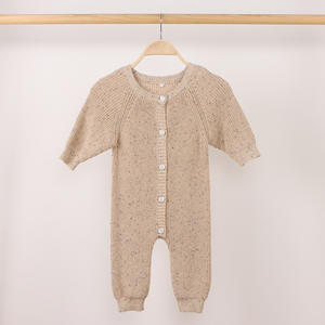 Suéter de punto personalizado para niños, suéteres para bebés, Pelele de algodón 100%, ropa de bebé, prendas de punto, ropa para niños al por mayor - Product Image 6