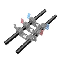Tige d'extension de rail de 15mm pour caméra Matte Box Follow Focus Cage Extended /10/25/30/40/50cm