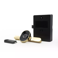 Meilleur cadenas intelligent robuste pour la maison Serrure d'armoire en bois sans clé Empreinte digitale WiFi App Réseau étanche Carte mémoire Options de stockage
