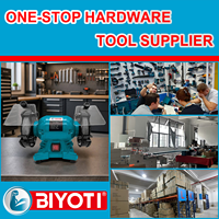 Meuleuse d'établi électrique multifonction BYT-BG01 de haute qualité avec double meule et moteur intégré – Idéale pour le bricolage