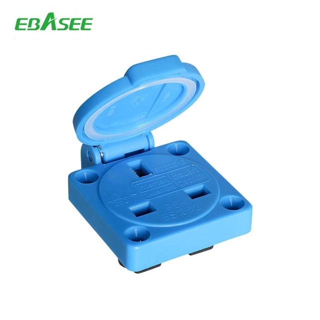 Electrical Industrial Plug and Socket 13A IP54 2P+E British Socket