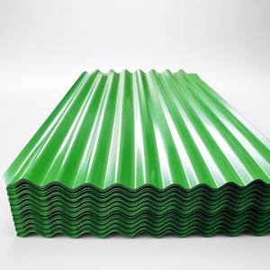 <span class=keywords><strong>Tôle</strong></span> ondulée S350GD PPGL Aluzinc AZ100-AZ150 anti-brouillard salin 0,22-1,0 mm avec revêtement PVDF JIS G3312 pour la construction de installations côtières - Product Image 2