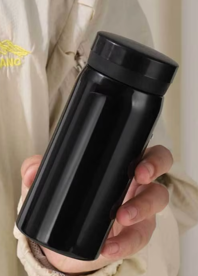 Nouveau gobelet de poche noir-200ml
