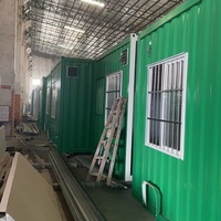 Conteneur mobile, pièce modulaire en panneaux sandwich EPS, maison mobile, salle d'activités, espace de vie temporaire, construction rapide