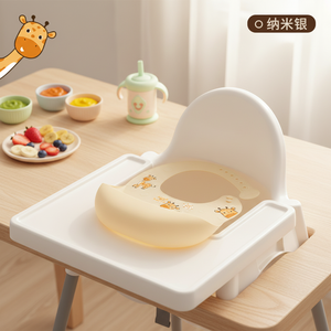 Babero <span class=keywords><strong>de</strong></span> Silicona Impermeable para Bebés, con Forma <span class=keywords><strong>de</strong></span> Calabaza, Protección Abdominal Anti-Suciedad para Bebés y Niños - Product Image 2