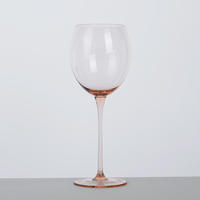 Ensemble de verrerie rose en gros pour mariage – Verres à champagne transparents, verres à vin blanc et rouge en cristal – Lot en vrac pour fêtes et mariages