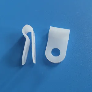 Long San Plastic fixed buckle U-shaped line card is environmentally friendly 1/8R type clamp