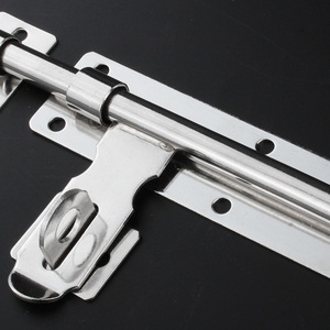 Shengtong Stainless Steel Door <b>Latch</b> 4 6 8 Inch Concealed Bolt Anti Theft Fireproof Security <b>Lock</b> For Doors - Product Image 1