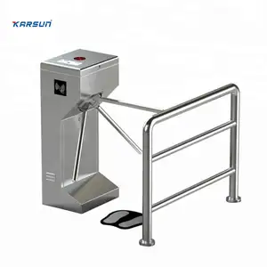 karsun barrier gates suppliers Electronic Mechanism access control waist high tripod turnstile for esd system