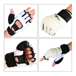Guanti leggeri da boxe 1 paio di <span class=keywords><strong>Taekwondo</strong></span> da allenamento equipaggiamento protettivo per includere <span class=keywords><strong>protezioni</strong></span> per piedi per Samurai - Product Image 6