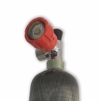 Acecare haute pression 4500psi 300bar soupape de sécurité rouge